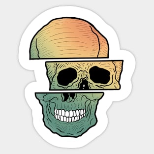 Skull Sticker